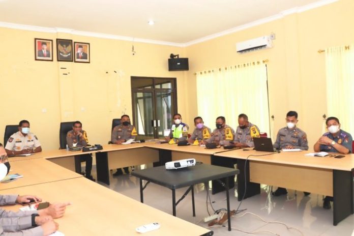 Polres Batu Bara Rakor Pelaksanaan Ops Ketupat Bersama OPD Pemkab