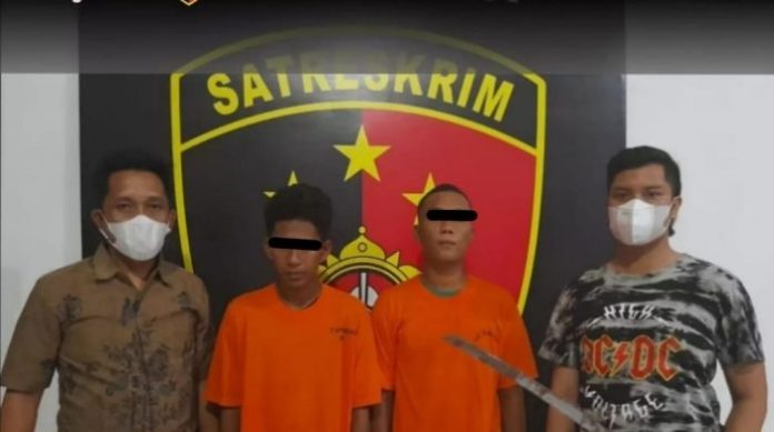 Dua Anggota Geng Motor Diciduk Polrestabes Medan