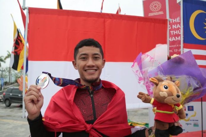 Balap Sepeda SEA Games 2021, Aiman Cahyadi Raih Perak Kedua