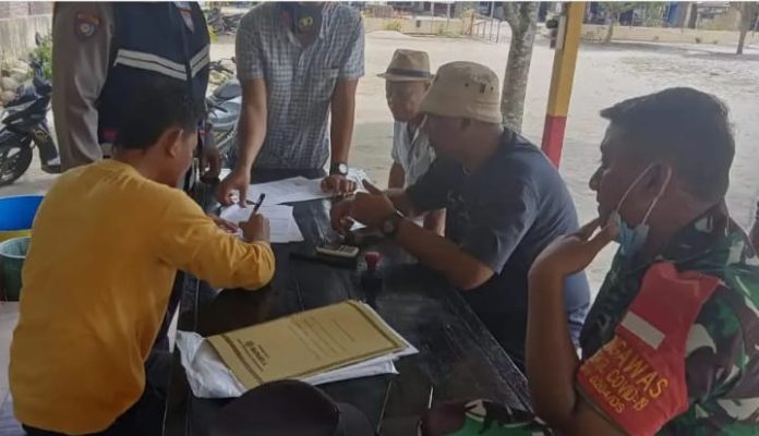 Ditengahi Polisi, TNI dan Kepala Desa, Penganiayaan di Warung Tuak Sipispis Berujung Damai