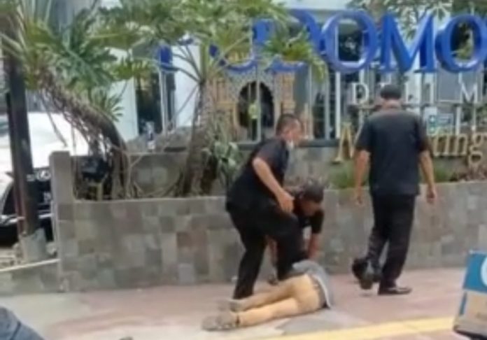 Pelaku Jambret Diamankan Satpam Mall Podomoro Medan