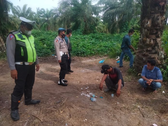 Polres Sergai Gerebek Kampung Narkoba di Desa Pon, 3 Pria Diamankan