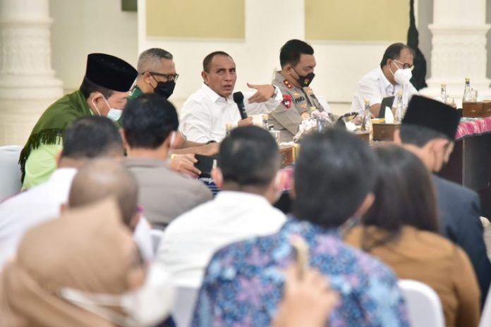 Pemprov Sumut Libatkan TNI dan Polri Bentuk Satgas Tangani PMK