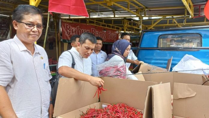Pasar Murah Khusus Cabai Merah Digelar di Medan