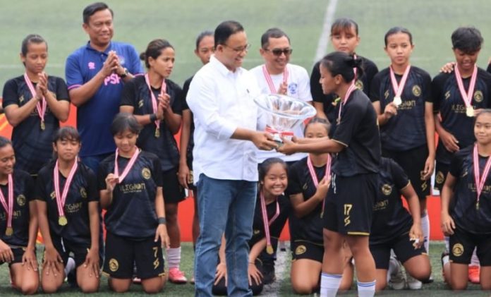 Arema FC Women Juara Piala Gubernur DKI Jakarta 2022