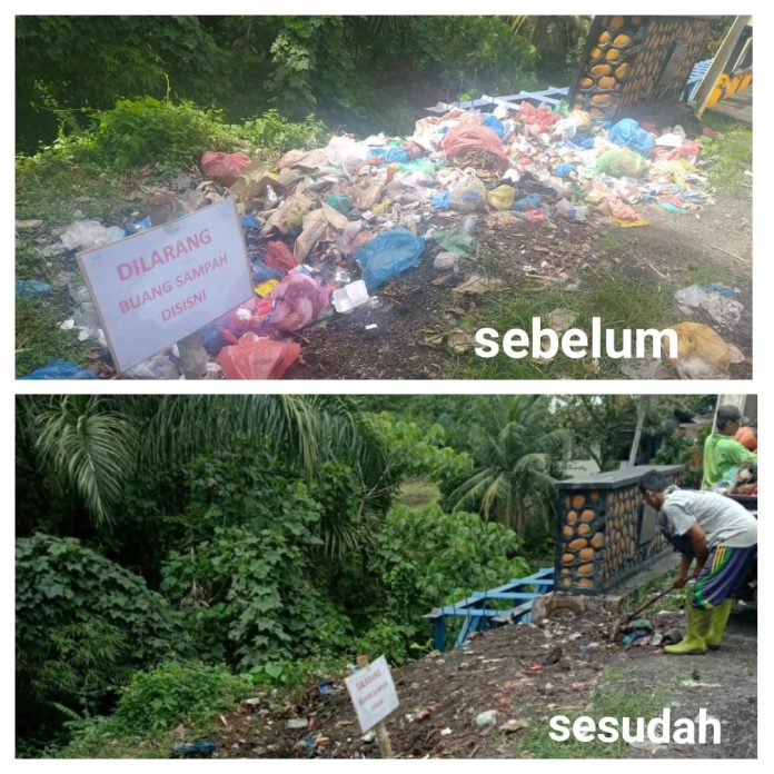 Atasi Keluhan Warga, DLH Angkut Sampah di Jalan Sisingamangaraja Siantar
