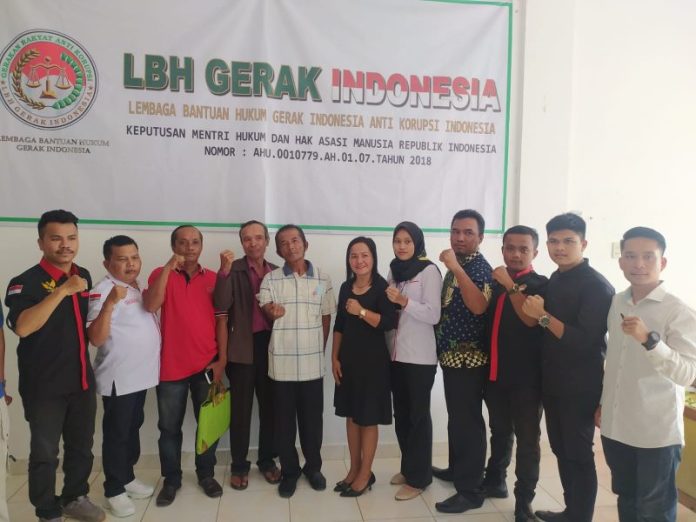 Konflik Lahan Berujung Pengrusakan, LBH Gerak Indonesia Dampingi Klien Buat Laporan Pengaduan