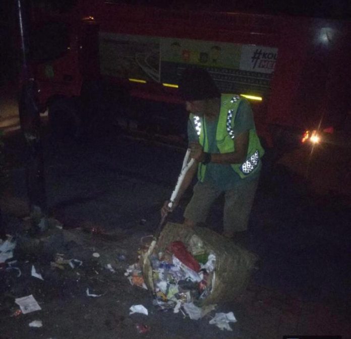 Wujudkan Program Kebersihan, Jajaran Kecamatan Medan Selayang Rutin Patroli Sampah
