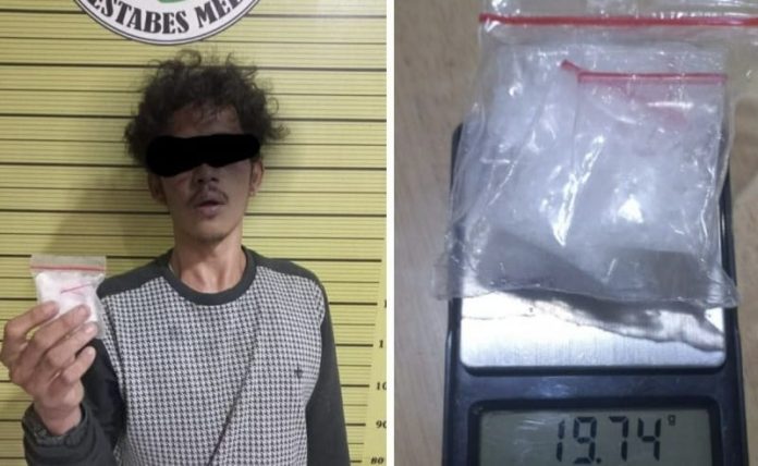 Polrestabes Medan Tangkap Pengedar Narkoba di Kompleks MMTC
