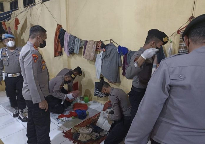 RTP Polrestabes Medan Dirazia, Petugas Temukan Tali dan Korek Api