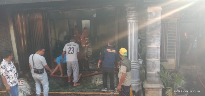 Ini Penyebab 3 Rumah di Palding Jaya Sumbul Dairi Terbakar