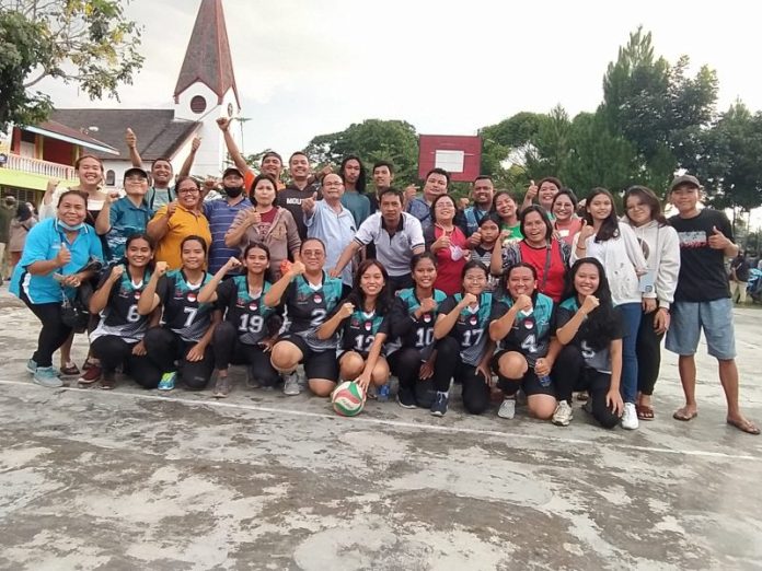 Tim Bola Voli Putri HKBP Pematangsiantar Raih Juara Pertama