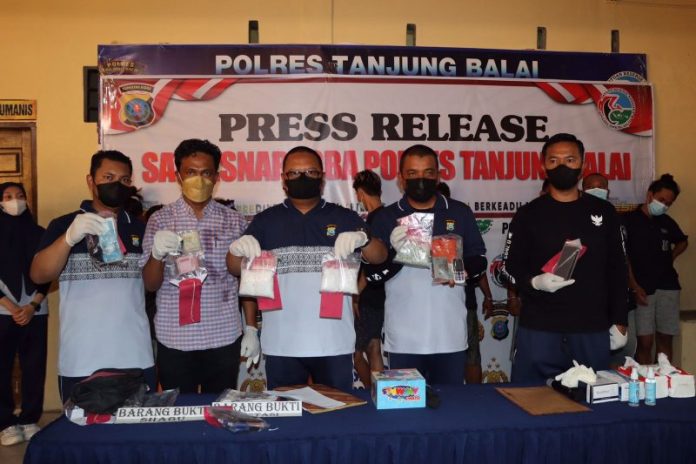 Seminggu, 9 Orang Ditangkap Kasus Narkoba di Tanjungbalai