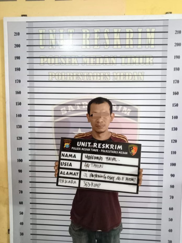 Pencuri Spesialis Kos-kosan Ditangkap saat Tidur di Medan