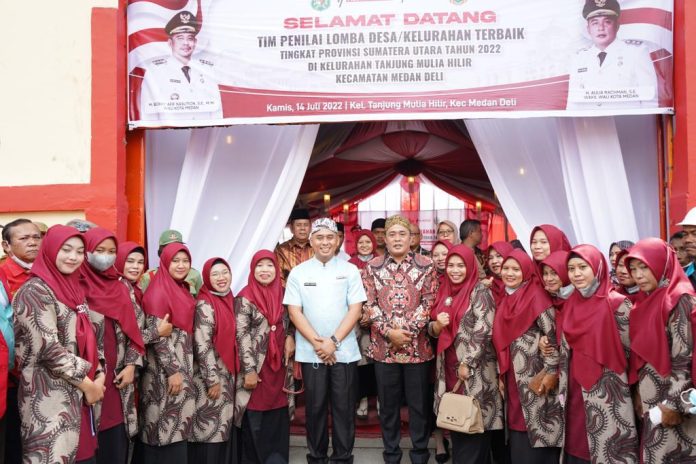 Bobby Nasution Harap Tanjung Mulia Hilir jadi Kelurahan Terbaik Tingkat Sumut