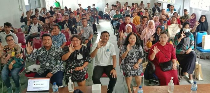 Sosialisasi TTG di Simalungun, Bank Sampah Unit Digital Potensi Usaha BUMNagori