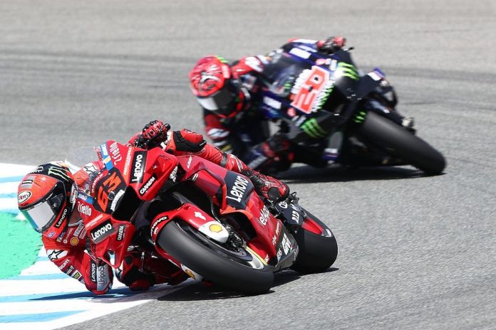 MotoGP: Quartararo Sebut Tak Wajar Jika Ducati Perintahkan 7 Rider Bantu Bagnaia