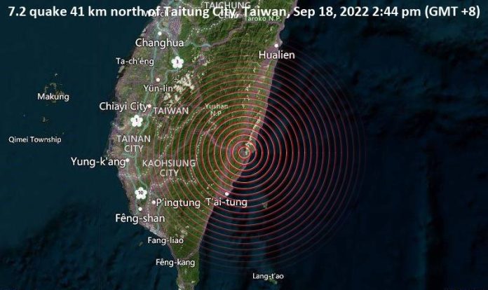 Taiwan Diguncang Gempa 7,2 M, Jepang Keluarkan Peringatan Tsunami