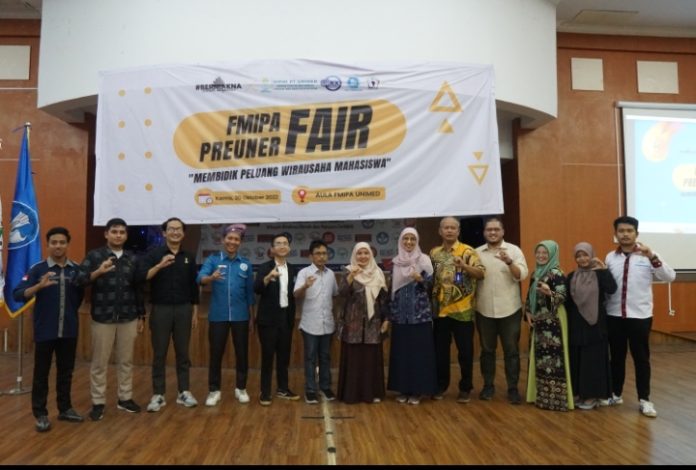 Senat Mahasiswa FMIPA Unimed Selenggarakan FMIPA Preuner Fair 2022