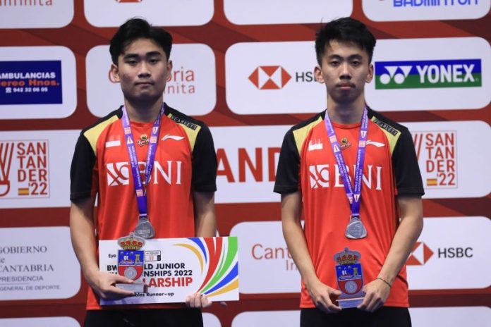 Indonesia Harus Puas Atas Dua Perak Kejuaraan Dunia Junior 2022