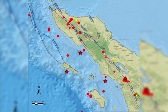 63 Gempa Bumi Terjadi di Aceh dan Sumut, Periode 6 Hingga 13 Oktober 2022
