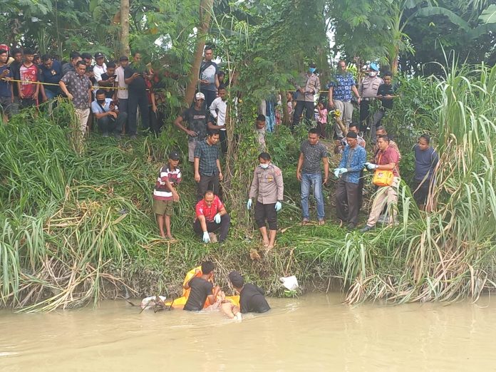 Warga Lubuk Pakam Heboh! Mayat Pria Ditemukan Mengapung di Sungai Paluh Kemiri
