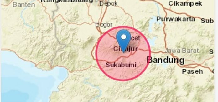 Gempa Bumi Magnitudo 5,6 Melanda Cianjur, Terasa hingga Jakarta
