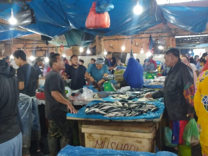 Sempat Kosong, Stok Ikan Laut Sudah Kembali Lancar di Pasar Tradisional Siantar