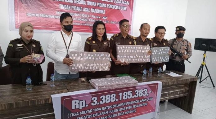 Kejari Tanjungbalai Asahan Eksekusi Rp3 Miliar dari Kejahatan TPPU Narkotika