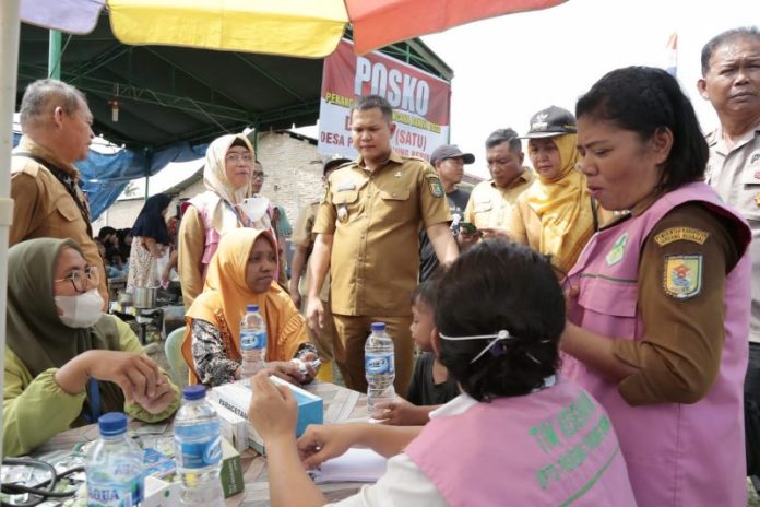 Sejumlah Kecamatan Banjir, Wabup Sergai: Seluruh Posko Harus Ada Nakes dan Obat