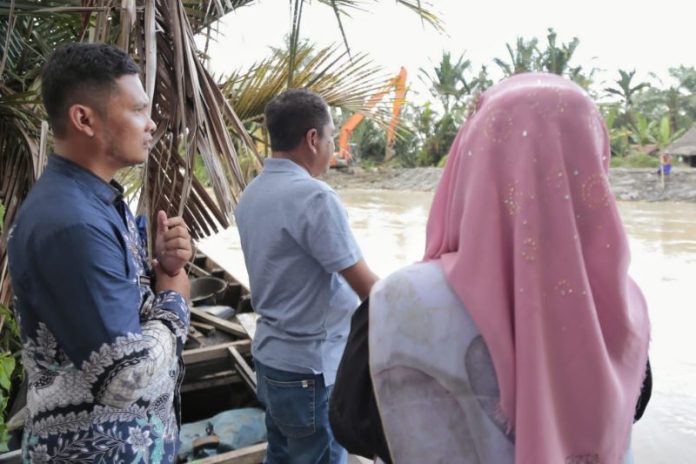 3.983 KK Terdampak, Bupati Sergai Tinjau Lokasi Banjir