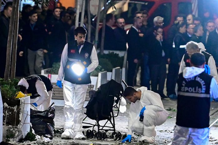 Ledakan Bom di Istanbul Tewaskan 6 Orang, Pelaku Wanita