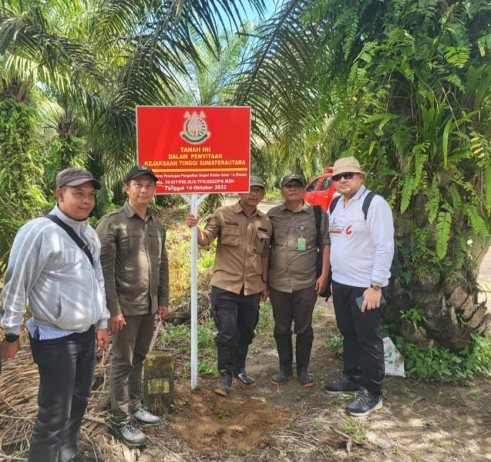 Dugaan Korupsi Alih Fungsi Hutan Langkat, Kejatisu Sita 105 Hektar Tanah
