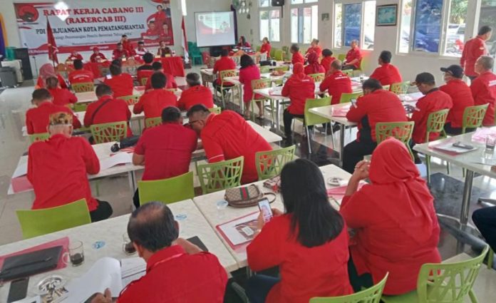 PDIP Siantar Gelar Rakercab III Perkuat Strategi Pemenangan Pemilu 2024