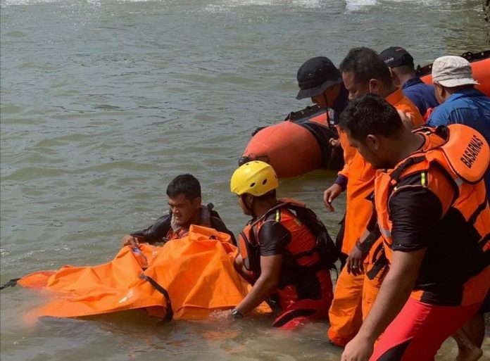 Korban Hanyut di Sungai Belawan Belakang PDAM Tirtanadi Sunggal Ditemukan Tewas
