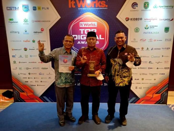 Pemko Tanjungbalai Raih Penghargaan Ajang Top Digital Award 2022