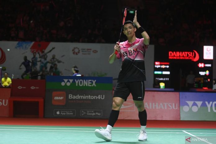Indonesia Masters 2023, Jonatan Christie ke Final Usai Taklukkan Shi Yu Qi
