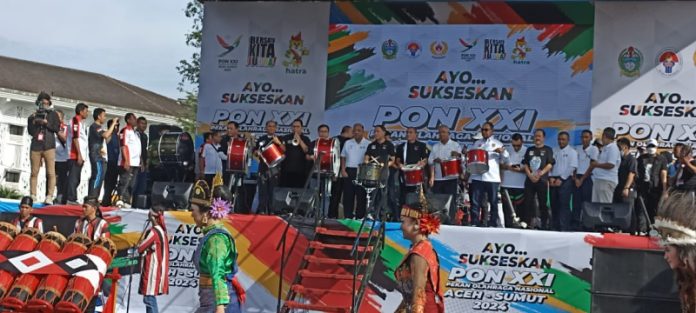 Launching PON XXI Aceh-Sumut 2024, Ini Empat Pesan Menpora Zainudin Amali