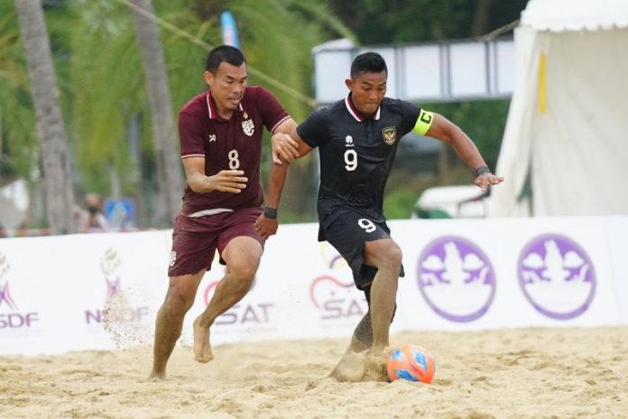 Berada di Grup Berat Piala Asia, Timnas Sepak Bola Pantai Indonesia Tak Gentar