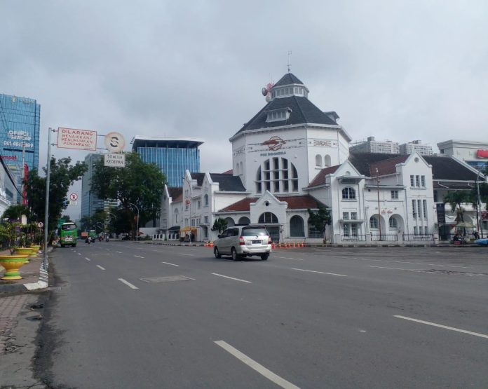 Cuti Bersama Imlek, Warga Medan Manfaatkan Jalan Lengang untuk Olahraga