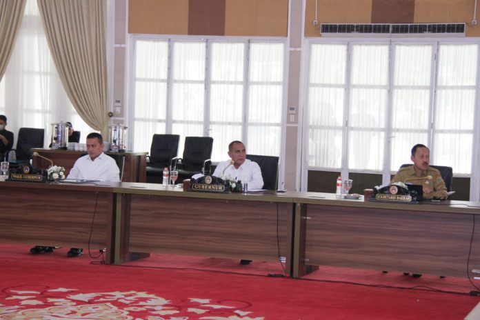 Gubernur Sumut Soroti 10 OPD dengan Serapan Anggaran Rendah