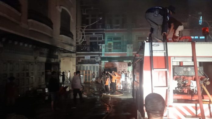 Terkait Pemicu Kebakaran Gudang Perabotan di Komplek SBC Siantar, Polisi Koordinasi dengan Tim Labfor Polda