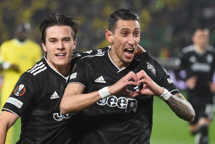 Tiga Gol Angel Di Maria Bawa Juventus ke 16 Besar Liga Europa