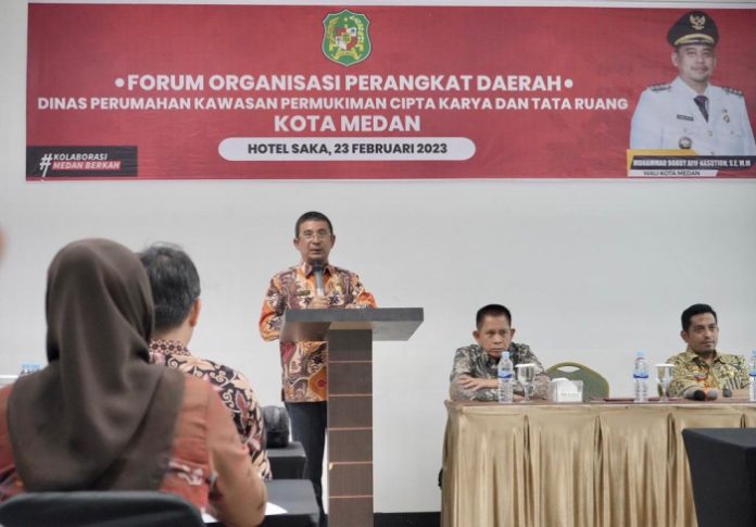 Optimalkan Renja Tahun 2024, Dinas PKPCKTR Kota Medan Gelar Forum Organisasi Perangkat Daerah