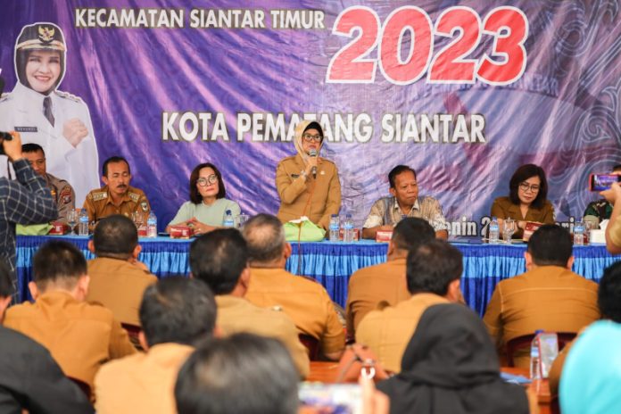 Wali Kota Siantar Minta Camat dan Lurah Makin Serius Layani Masyarakat