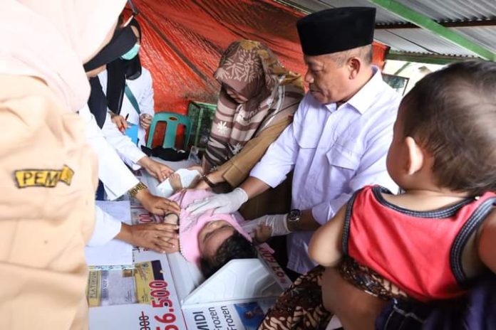 Wali Kota Tanjungbalai Ajak Masyarakat Ikuti Imunisasi Polio