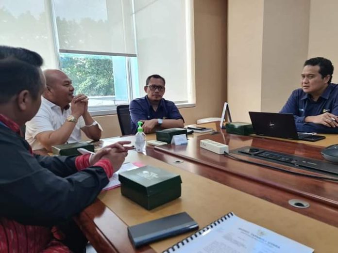 Bupati Taput Audensi ke Kantor PLN Pusat Jakarta