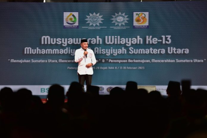 Hadiri Muswil ke-13 Muhammadiyah dan 'Aisyiyah Sumut, Edy Rahmayadi Minta Perkuat Nilai Mujahid dalam Lingkup Nasionalisme