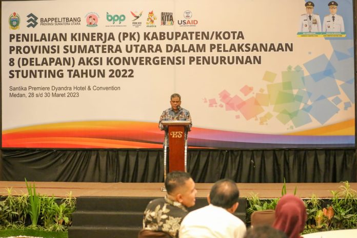 Kota Pematang Siantar berada di urutan keempat pencapaian Stunting untuk kabupaten/kota se-Provinsi Sumatera Utara (Sumut) Tahun 2022. (f:ist/mistar)