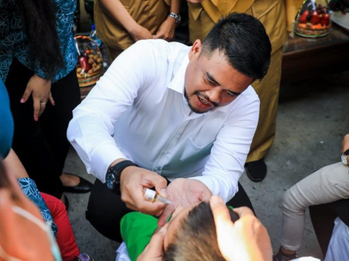 Capaian Masih 81,9 Persen, Dinkes Medan Perpanjang Sub Pin Polio Tahap Pertama